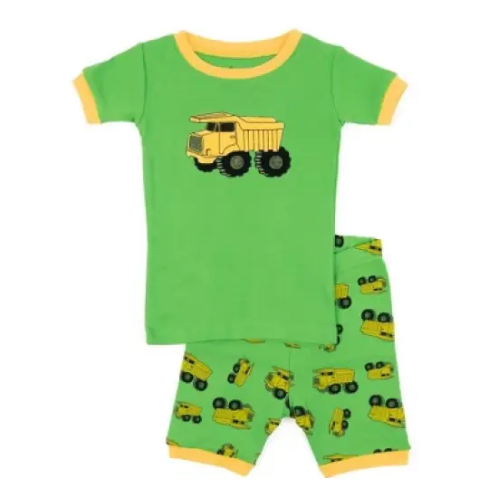 Leveret Kids Two Piece Cotton Short Pajamas image {7}