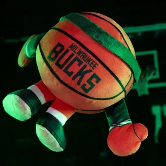 Bleacher Creatures Milwaukee Bucks 8" Kuricha Basketball Sitting Plush image {2}