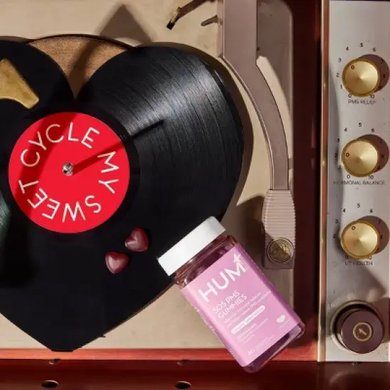 HUM Nutrition SOS PMS for PMS Relief & Mood Support Vegan Gummies  - 60ct image {3}