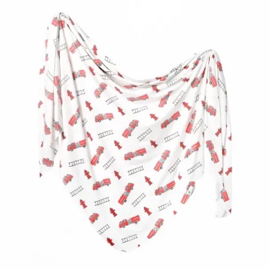 Copper Pearl Knit Swaddle Blanket image {23}