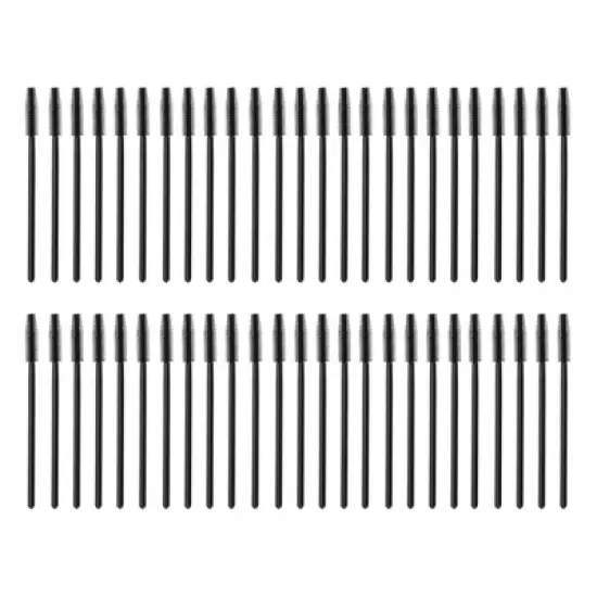 Unique Bargains Convenient Silicone Eyelash Brush 50 Pcs image {5}