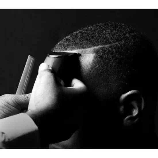 BEVEL Men's Rechargable Hair and Beard Trimmer - Cordless - Black image {3}