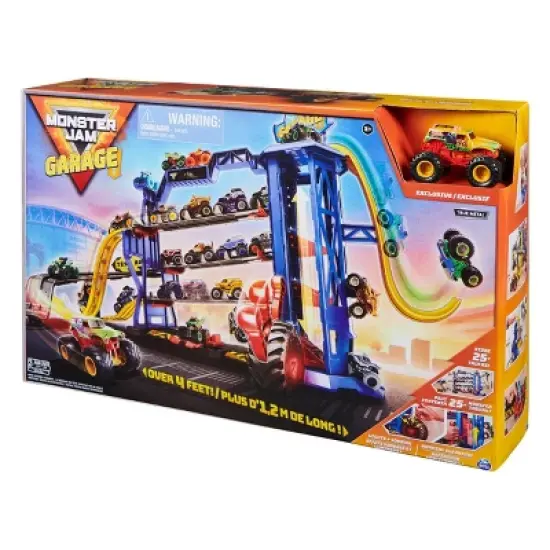 Monster Jam Garage Playset image {8}