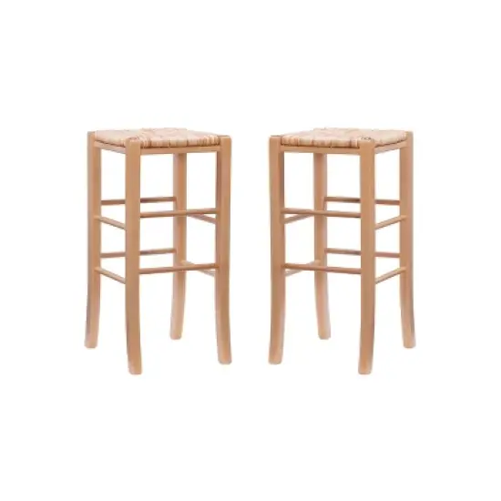 Set of 2 Gianna Backless Barstools - Linon image {8}
