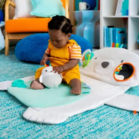 Bright Starts Tummy Time Prop & Play Mat image {2}
