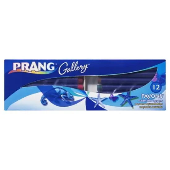 Prang Payons Watercolor Crayon Set with Brush, Assorted Colors, 12 Per Pack, 2 Packs image {2}