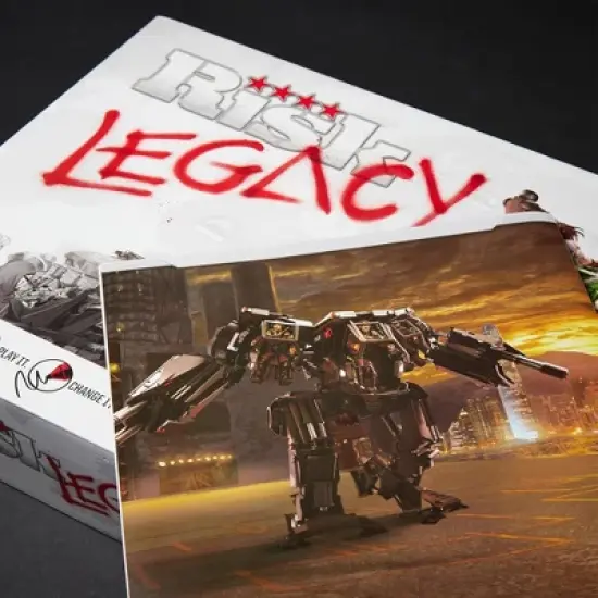 Hasbro Risk Legacy Strategy Tabletop Game image {7}