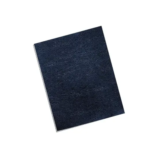 Fellowes Classic Grain Texture Binding System Covers 11 x 8-1/2 Navy 50/Pack 52124 image {4}