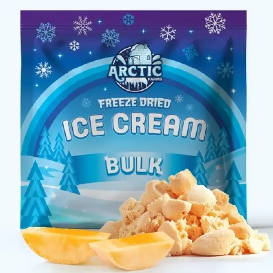 Arctic Farms Freeze Dried Ice Cream That Does Not Melt (Bits) (Mango) image {5}