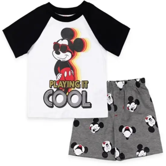 Disney Mickey Mouse Pluto T-Shirt and Shorts Outfit Set Toddler image {9}