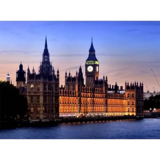 Wuundentoy Gold Edition: Palace of Westminster Big Ben - London United Kingdom Jigsaw Puzzle - 1000pc image {1}
