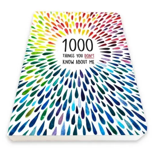 1000 Things You Don't Know About Me Activity Journal - Piccadilly: Guided Diary, Multicolor, Lay-Flat, 204 Pages image {2}
