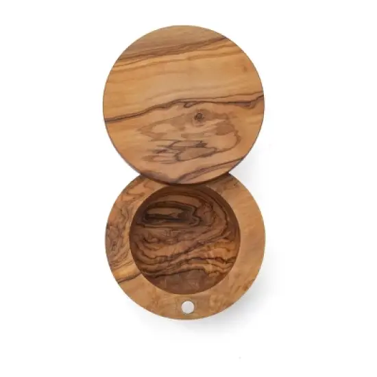 Berard France Olive Wood Salt Keeper image {5}