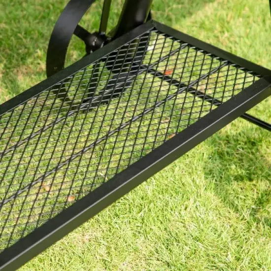 Captiva Designs E02GR016 16" Offset Charcoal Smoke - Black image {6}