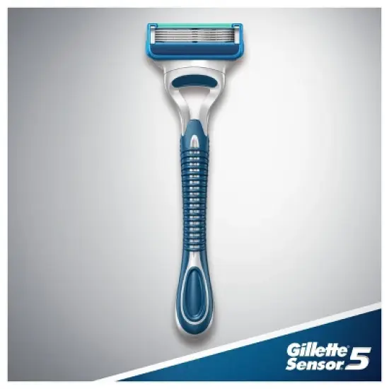 Gillette Sensor Men's 5 Blade Disposable Razors - 2ct image {1}