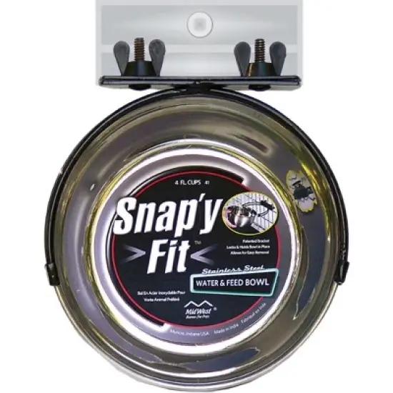 Snap'Y Fit Dog Bowl 1 qt image {1}