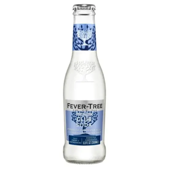 Fever-Tree Club Soda - 4pk/200ml Bottles image {2}