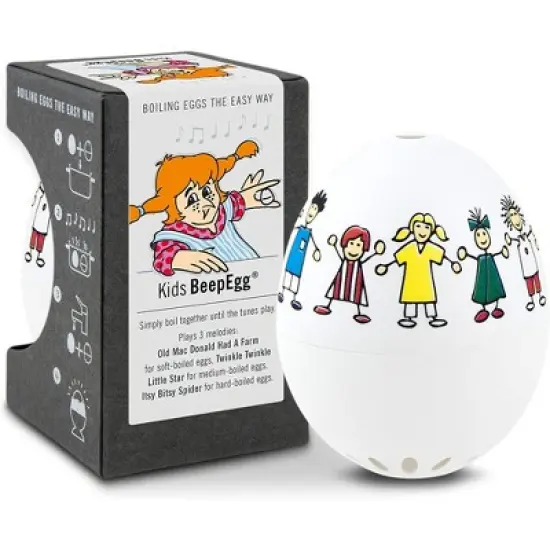 BrainStream Kids BeepEgg - Musical Egg Timer & Kitchen Timer for Kids & Adults, Plays 3 Tunes for Soft, Medium & Hard-Boiled Eggs image {5}