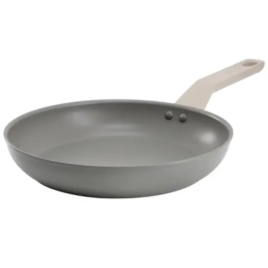 Oster Ambrose Nonstick Aluminum Frying Pan in Matte Grey image {5}