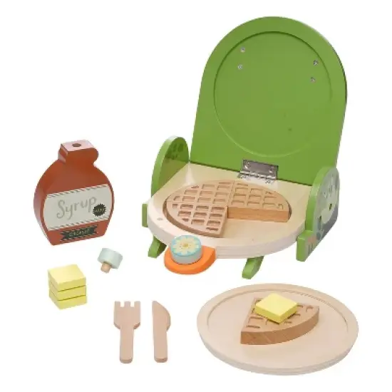 Manhattan Toy Ribbit Waffle Maker Toddler & Kids Pretend Play Cooking Toy Set image {2}