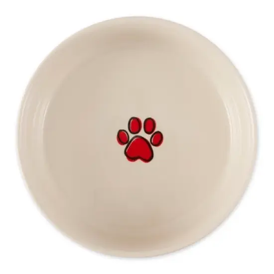 Bone Dry Pet Bowl - Eat Drink - Large 7.5Dx2.4H Set/2 image {1}