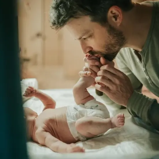 Eco by Naty Premium Disposable Diapers for Sensitive Skin - (Select Size and Count) image {3}