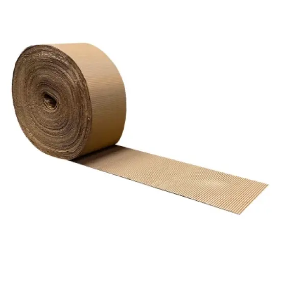 UOFFICE Corrugated Wrap 6" x 250' x 1/8" Thick - B Flute - Cardboard Wrap image {8}