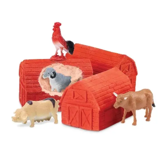 MindWare Dig It Up! Farm Animal Discoveries - Excavation Digging Activity Kit - Includes 12 Barns to Dig image {2}