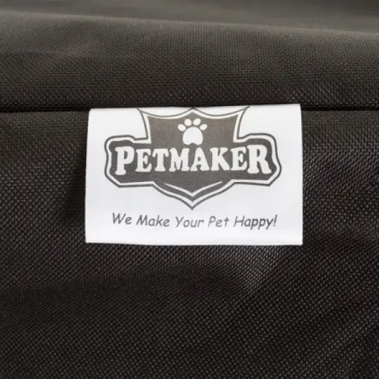 Petmaker Cozy Cottage House Shaped Dog Bed - Gray image {5}