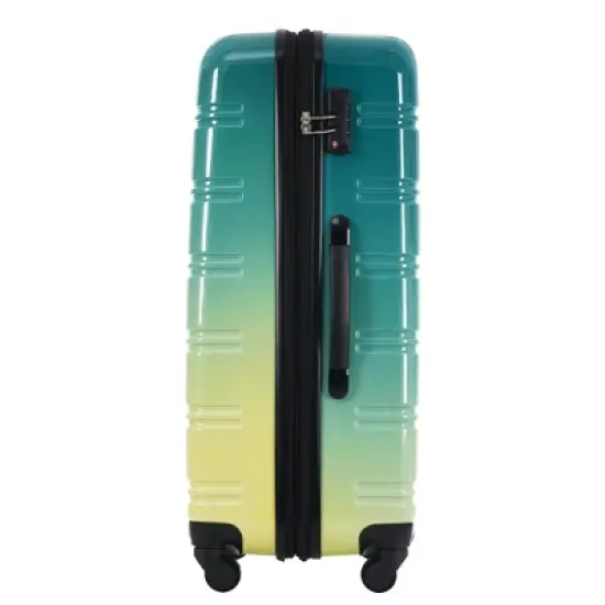 MOEPISY 3 Piece Luggage Sets Gradient Color Expandable Suitcase with Spinner Wheels and TSA Lock Lightweight image {9}