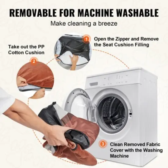 VEVOR Dog Car Seat, Waterproof Dog Booster Seat for Car with Side Handles and A Storage Pocket, Clip-On Safety Leash and PP Cotton Filling image {5}