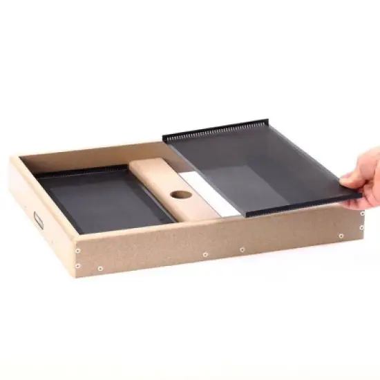 Birds Choice Seed Catcher Platform Novelty Bird Feeder Pole Mount 3" Taupe: Weather-Resistant, UV-Resistant image {2}