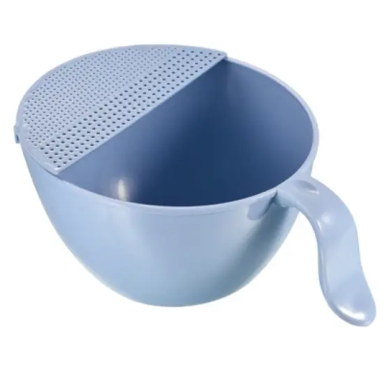 Unique Bargains Kitchen Rice Washing Bowl Strainer Colander Bowl Drain Basket image {5}