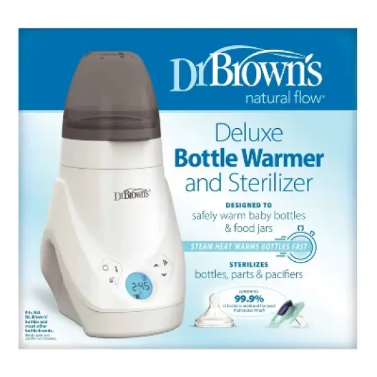 Dr. Brown's Deluxe Bottle Warmer & Sterilizer - White image {7}