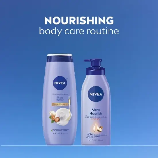 Nivea Shea Butter Nourishing Body Wash for Dry Skin - 20 fl oz image {13}