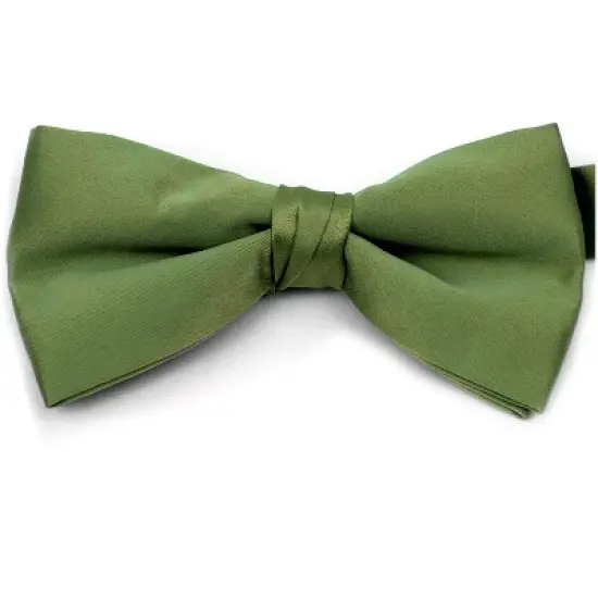Men's Pre-tied Adjustable Length Bow Tie - Formal Tuxedo Solid Color image {50}