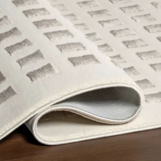 Nuloom Daleyza Checkered Pet Friendly Textured Machine Washable Area Rug image {5}