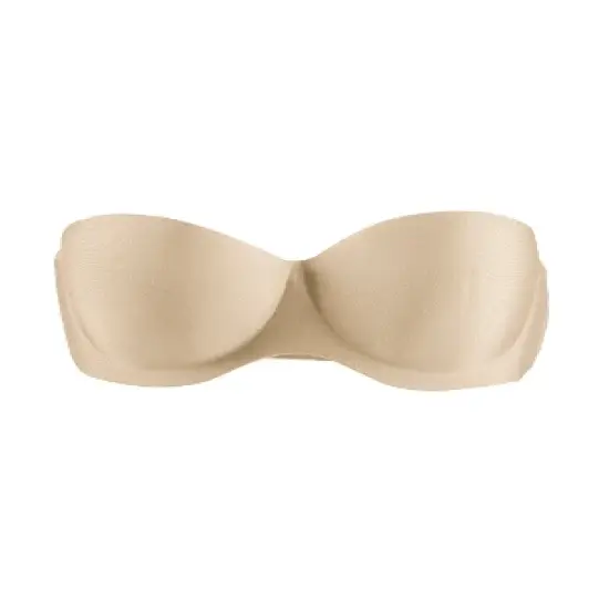 Allegra K Women Strapless Demi Cup Push up Convertible Extender Underwire Bra image {7}