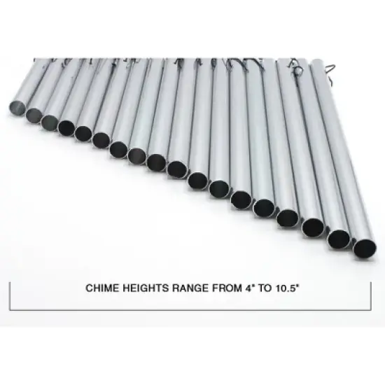 Sorbus Wind Chimes - Tubular Decorative Outdoor Garden Accent with Soothing Musical Bell Sounds - Great for Memorial, Home, Deck, Patio, or Garden image {4}