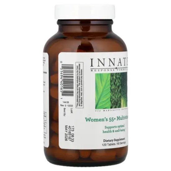 Innate Response Formulas Women's 55+ Multivitamin, 120 Tablets image {3}