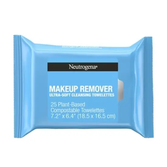 Neutrogena Facial Cleansing Makeup Remover Wipes - 25ct image {9}
