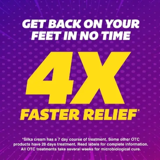 SILKA Athlete's Foot Antifungal Cream 1oz image {3}