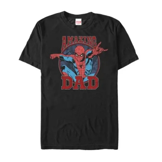 Men's Marvel Father's Day Spider-Man Amazing Dad T-Shirt image {3}