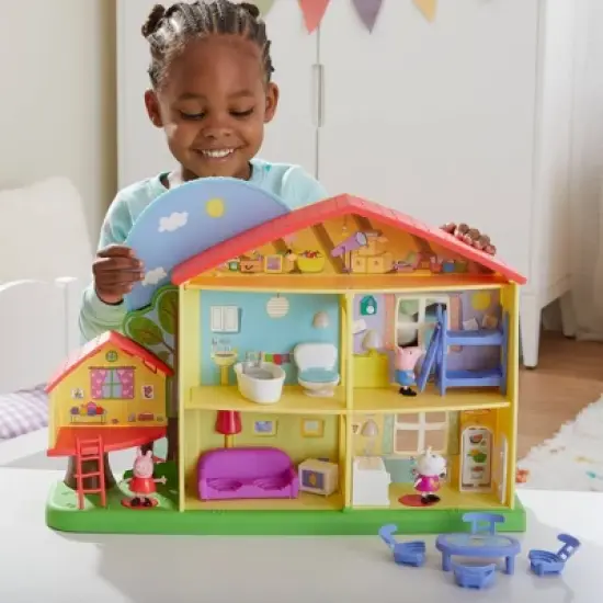 Peppa Pig Peppa's Playtime to Bedtime House Playset image {8}