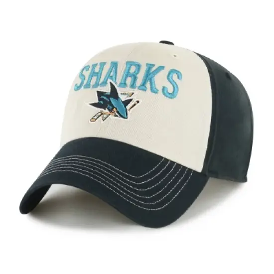 NHL San Jose Sharks Sprague Hat: Cotton Twill, Adjustable Strap, Team Logo Design image {3}