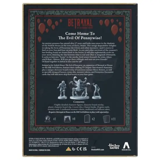Hasbro Gaming Betrayal Pennywise Papers Board Game image {4}