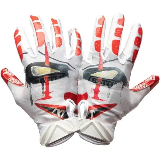 Battle Sports Clown Adult Cloaked Football Receiver Gloves image {2}