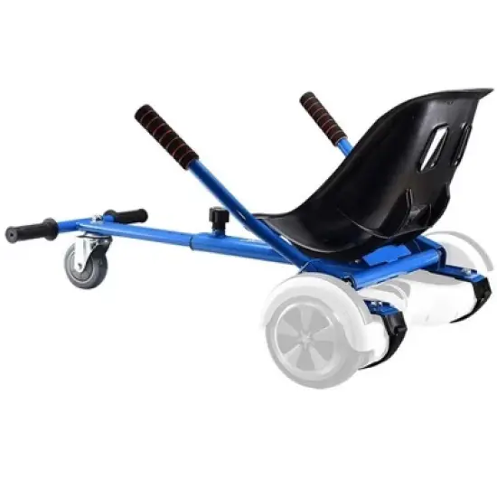 GlareWheel Hoverboard Attachment Hover Kart P3 Blue image {1}