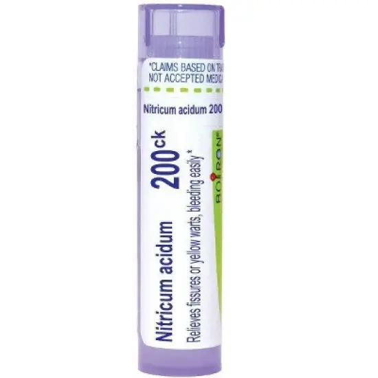 Nitricum Acidum 200CK by Boiron Homeopathic Single Medicine For First Aid  -  80 Pellet image {10}
