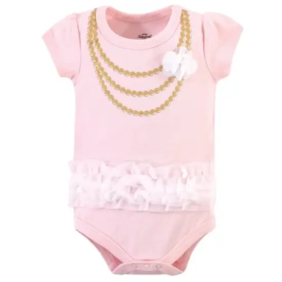 Little Treasure Baby Girl Cotton Bodysuits 3pk, Limited Edition image {3}